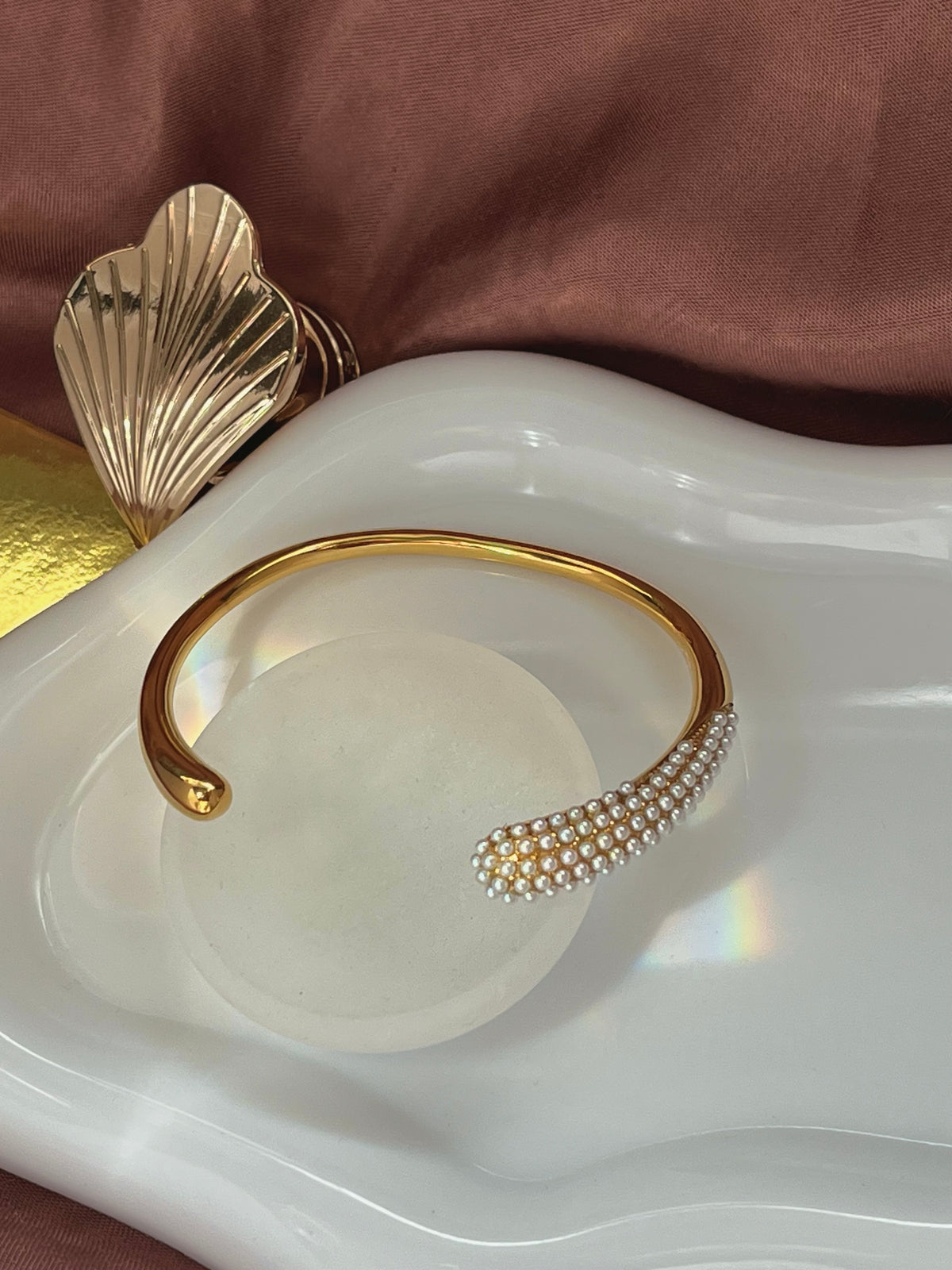 Bangle karkötő-apró gyöngyös (limited)