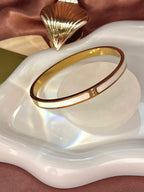 Bangle karkötő-gyöngyház berakással