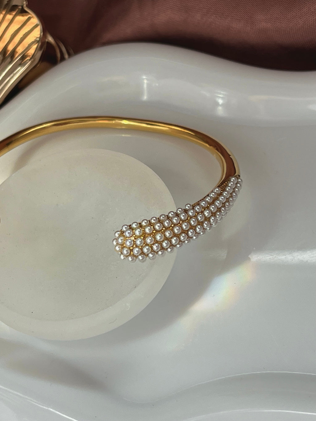 Bangle karkötő-apró gyöngyös (limited)