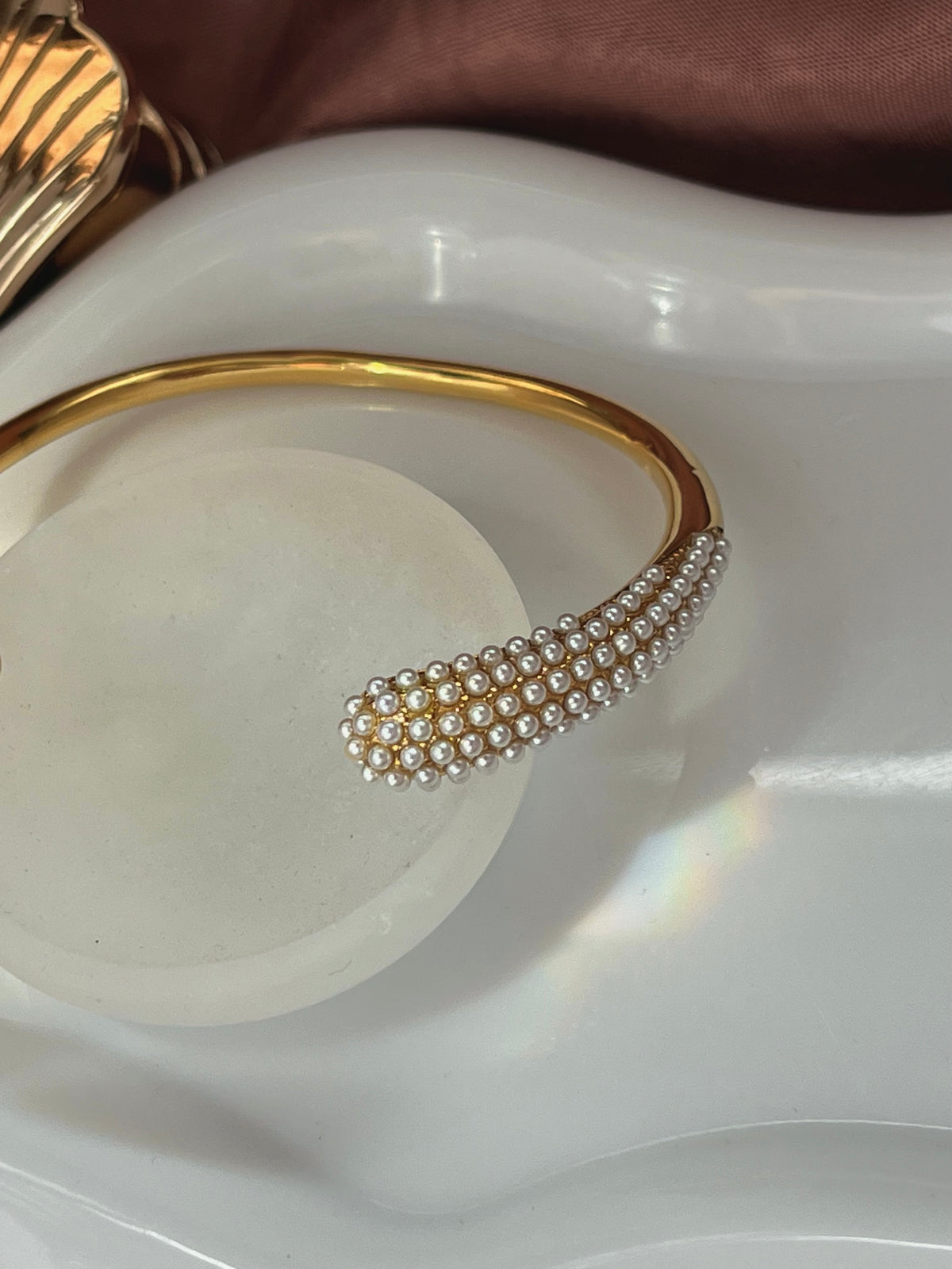 Bangle karkötő-apró gyöngyös (limited)