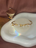 Bangle karkötő-gyöngyös